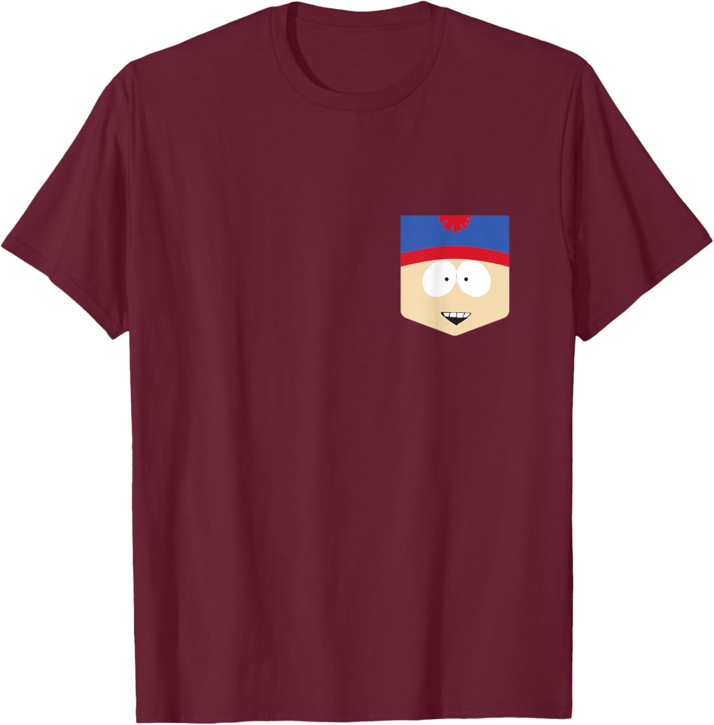 South Park Stan T-Shirt - T-Shirt | Maroon