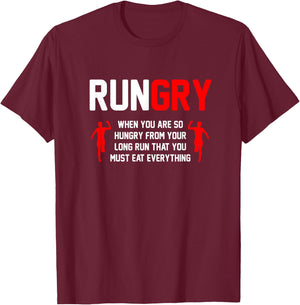 Cross Country Running Gifts & Accessories Adult Classic Fit Black XC Run Runner T-Shirt - T-Shirt | Maroon