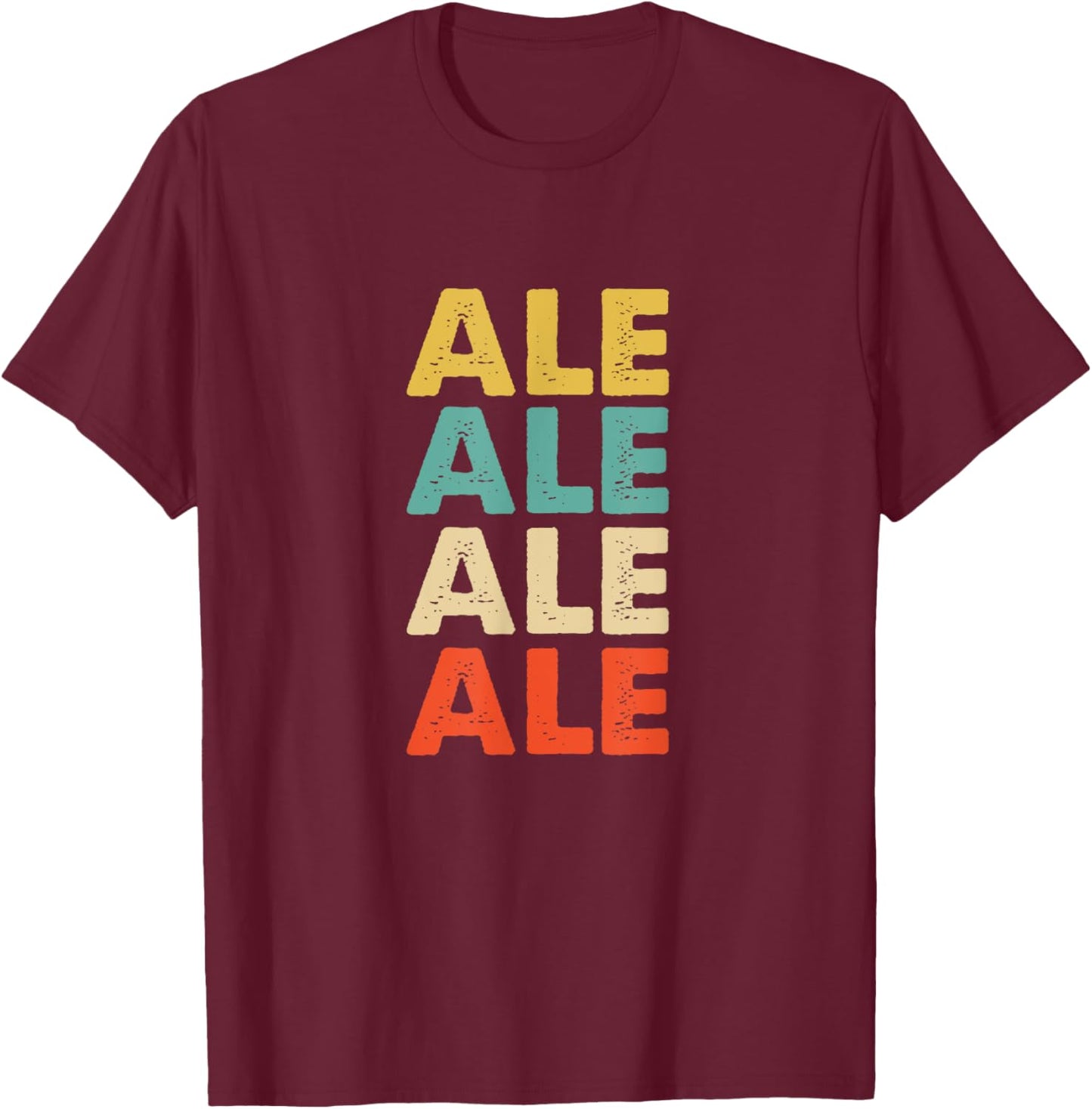 Ale Name T-Shirt - T-Shirt | Maroon