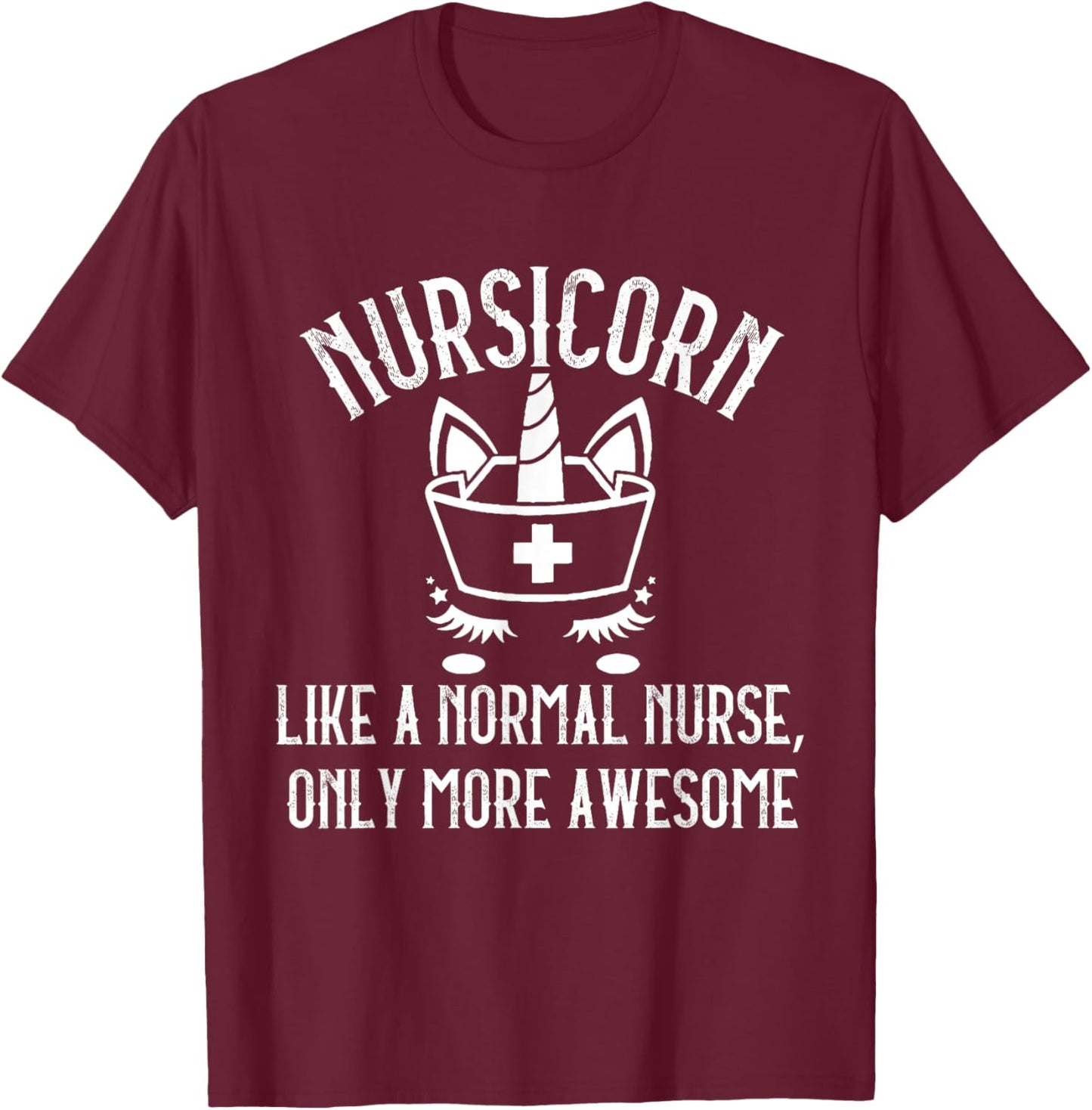 Nursicorn T-Shirt - T-Shirt | Maroon