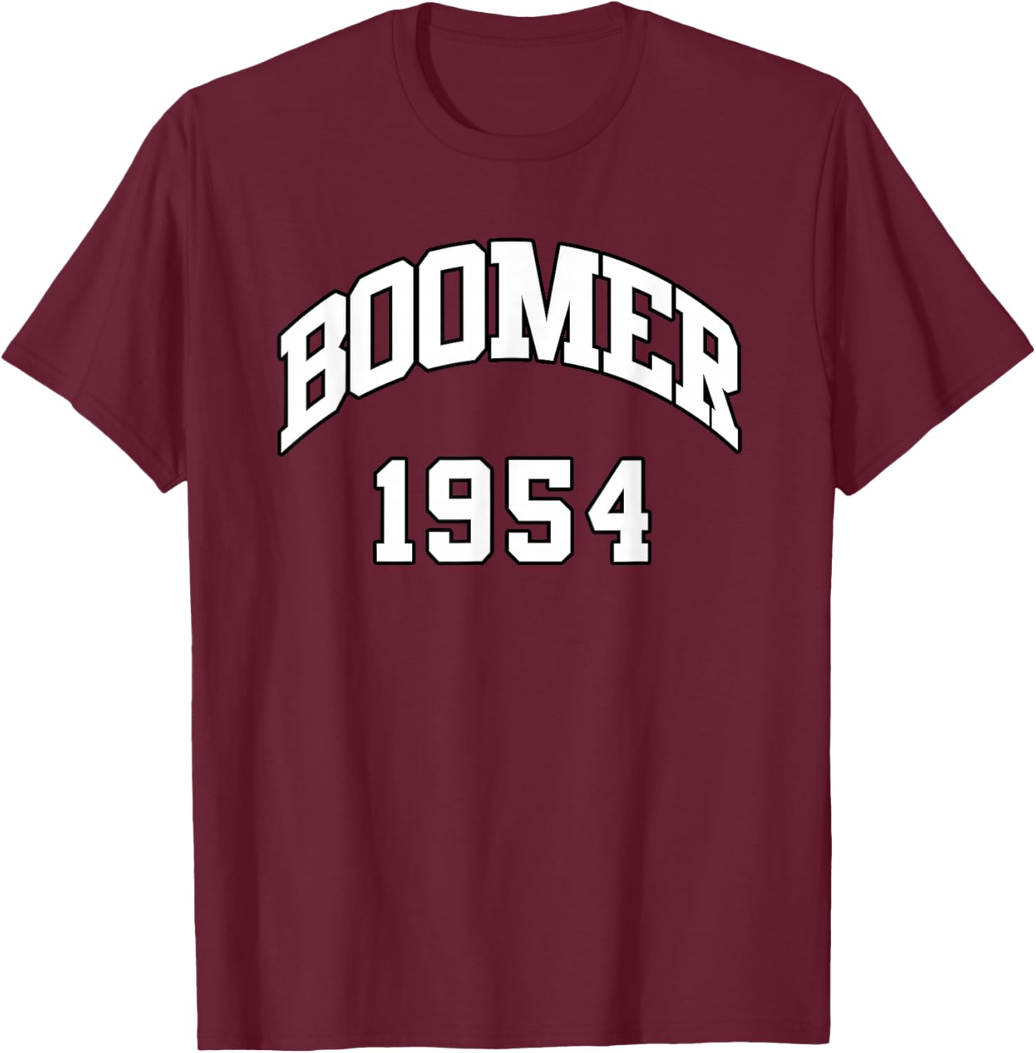 Boomer 1954 T-Shirt - T-Shirt | Maroon