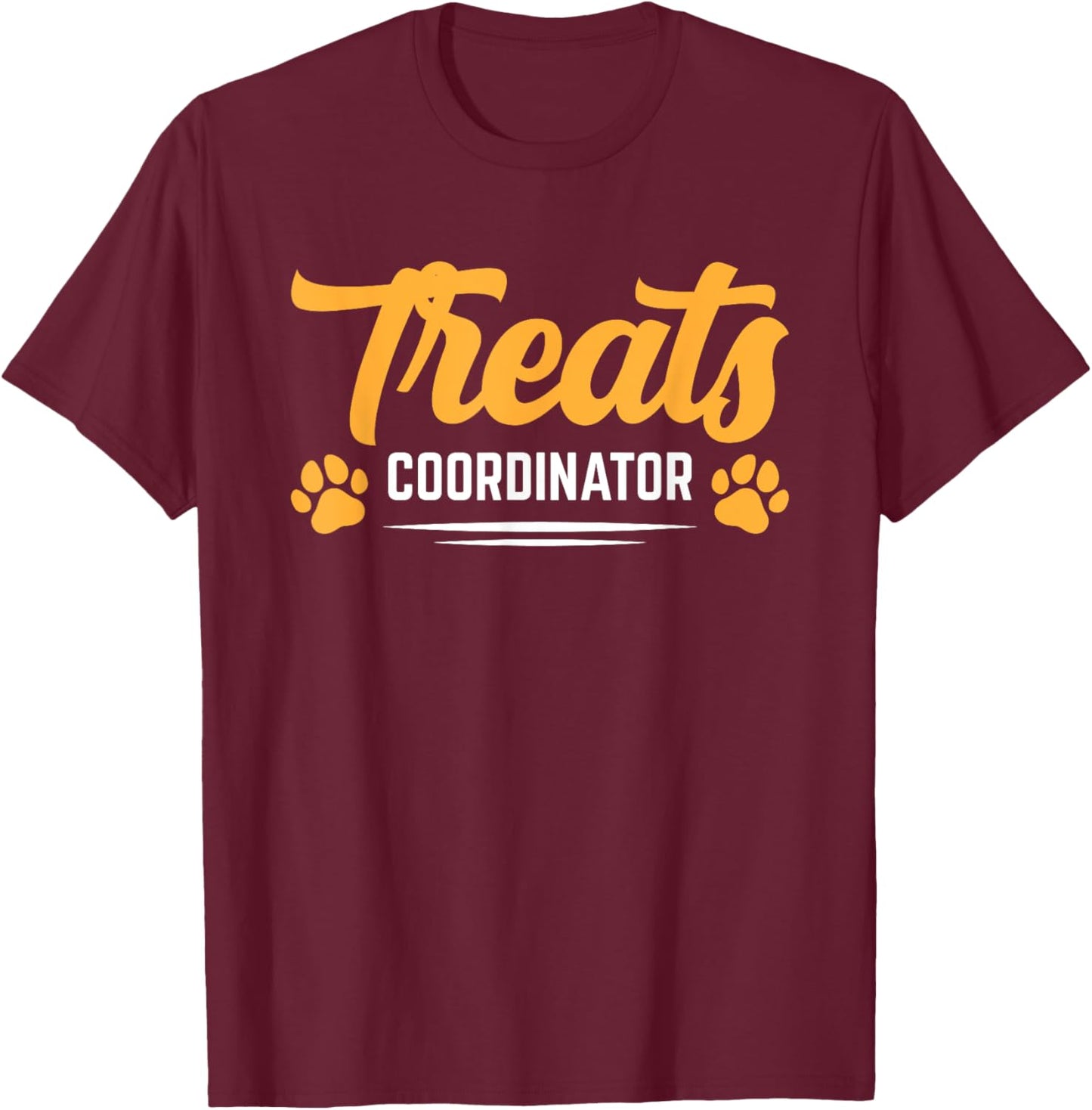 Treats Coordinator T-Shirt - T-Shirt | Maroon