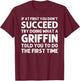 GRIFFIN Funny Surname Family Tree Birthday Reunion Idea T-Shirt - T-Shirt | Maroon