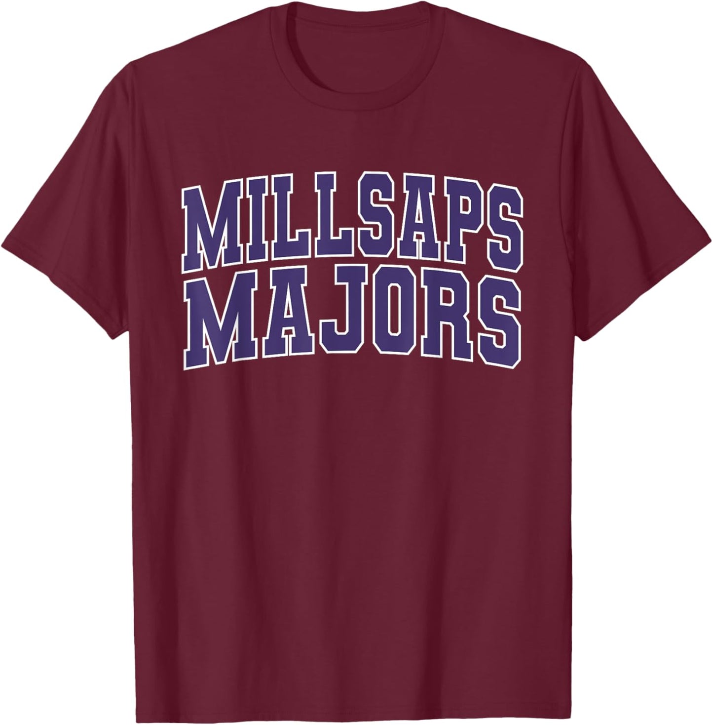 Millsaps College Majors Apparel Sports Fan T-Shirt - T-Shirt | Maroon