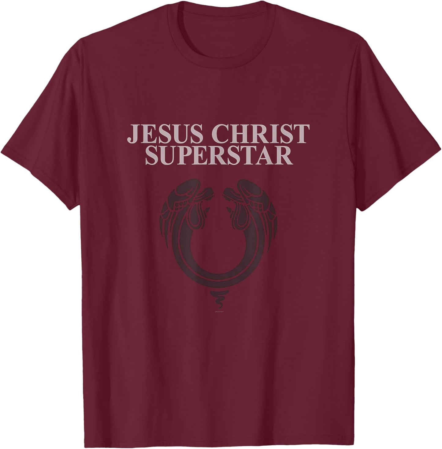 Andrew Lloyd Webber Official 'Jesus Christ Superstar' Red T-Shirt - T-Shirt | Maroon