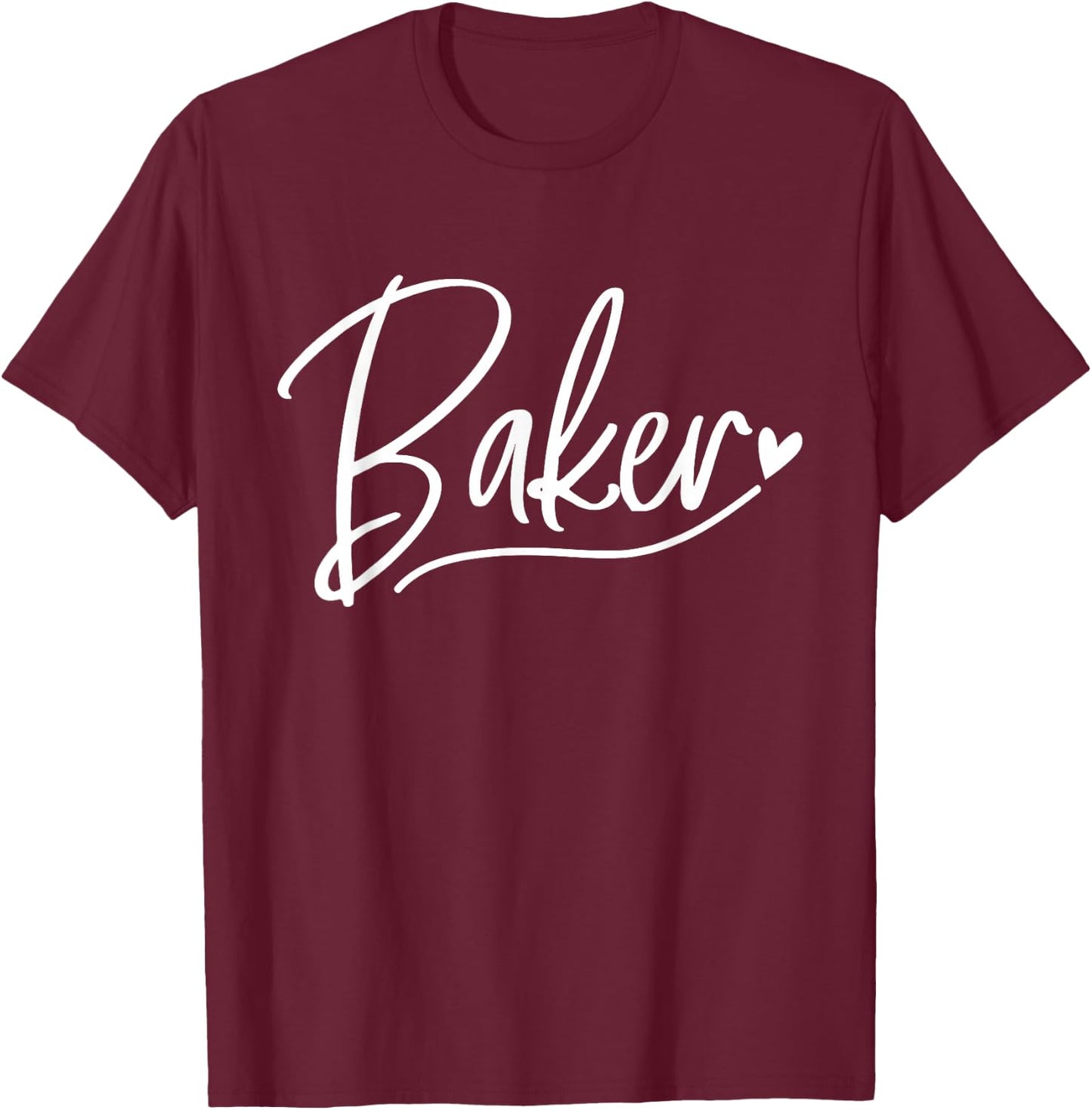 Baker Baking T-Shirt - T-Shirt | Maroon