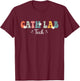 Retro Groovy Cath Lab Tech Cath Lab Technician Men T-Shirt - T-Shirt | Maroon