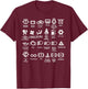 Funny Dash Icons Car Warning Lights Car Garage Mechanic T-Shirt - T-Shirt | Maroon