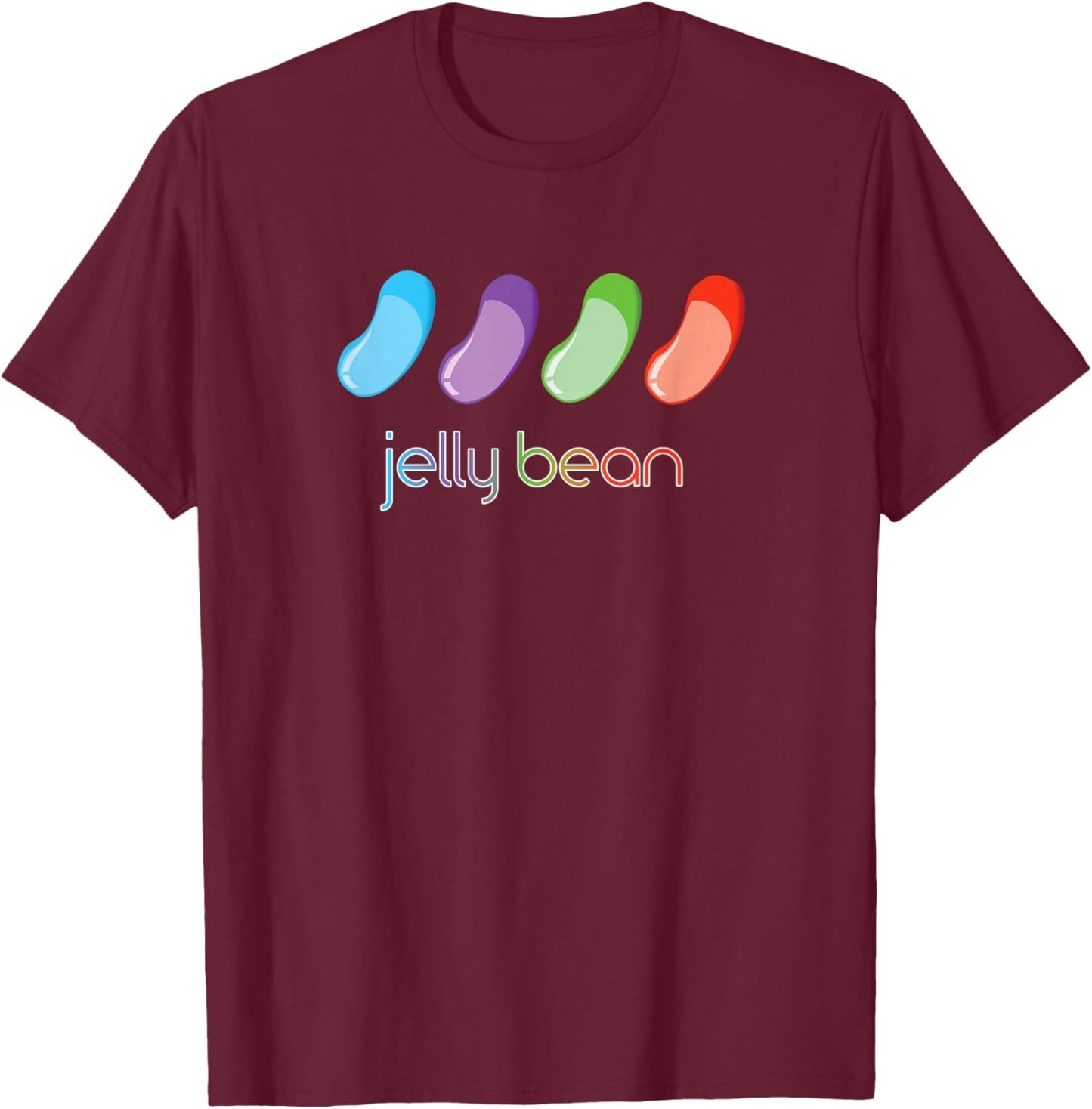 Jelly Bean T-Shirt - T-Shirt | Maroon