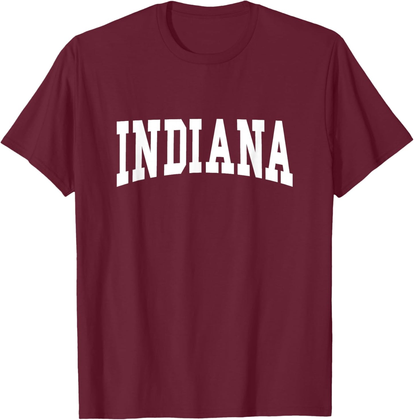 INDIANA - Throwback Design - Classic T-Shirt - T-Shirt | Maroon