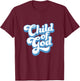 Child of God, Vintage Style Christian Gift T-Shirt - T-Shirt | Maroon
