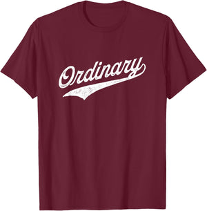 Ordinary T-Shirt - T-Shirt | Maroon