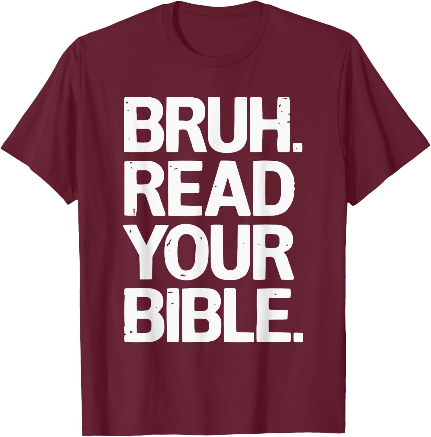 Funny Jesus Christ Religious Christian Believer Christianity T-Shirt - T-Shirt | Maroon