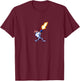 Earthworm Jim Blaster T-Shirt - T-Shirt | Maroon