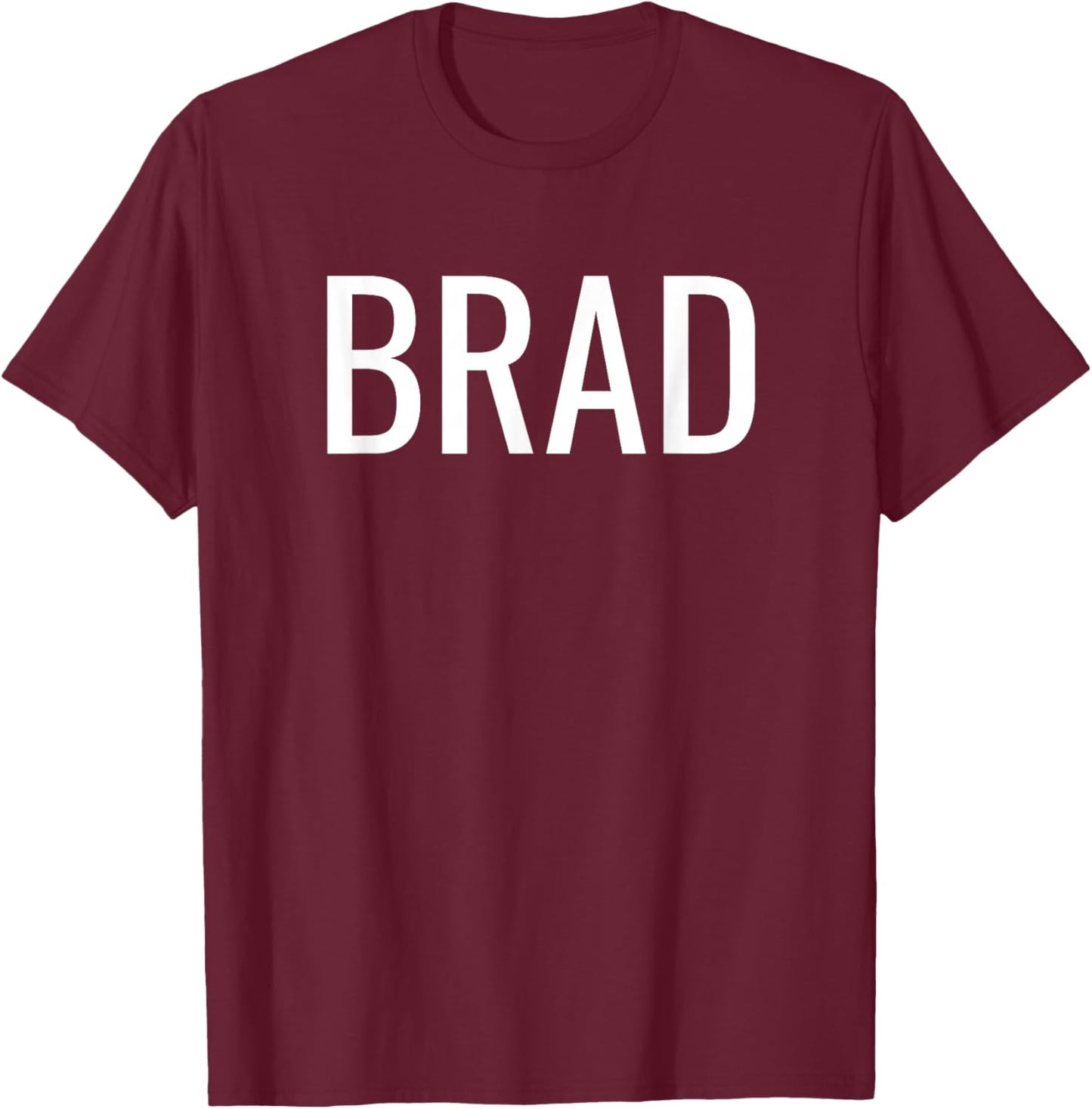 Brad T-Shirt - T-Shirt | Maroon