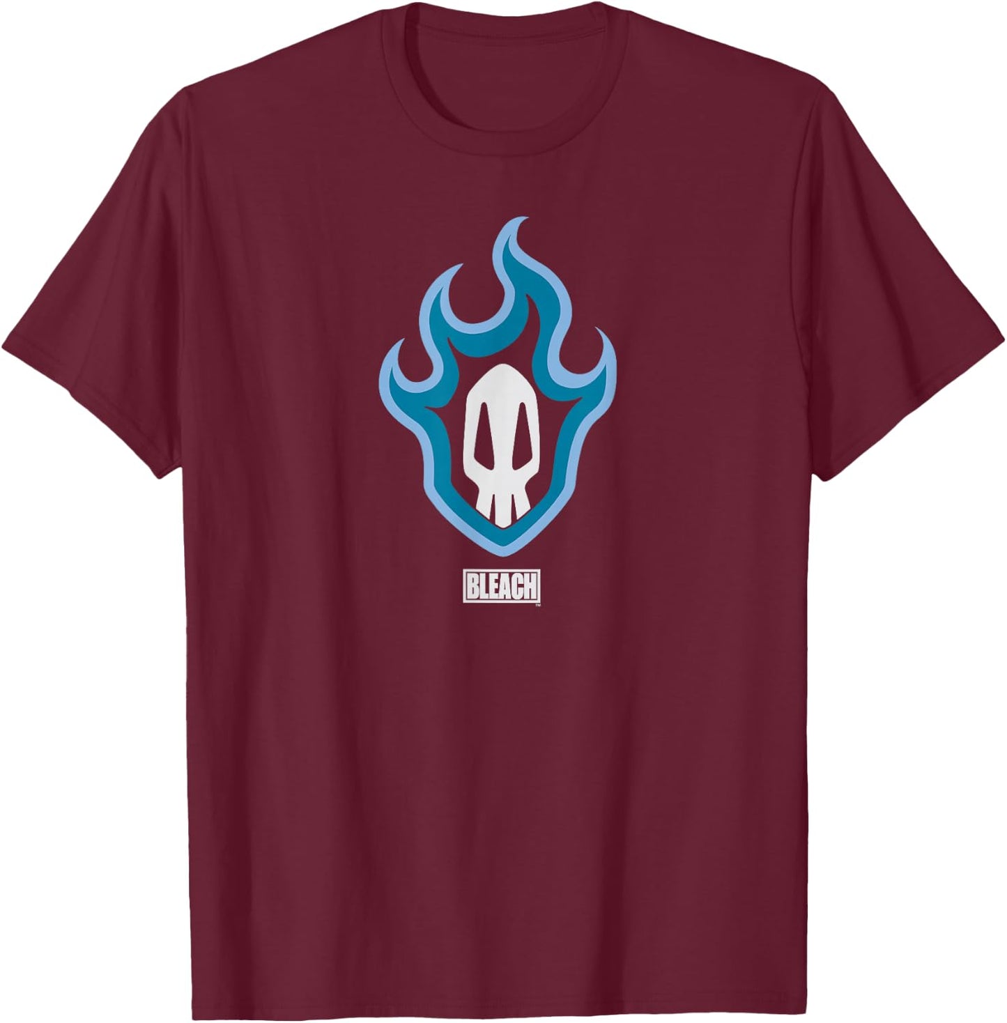 Bleach Soul Reaper Symbol Anime T-Shirt - T-Shirt | Maroon