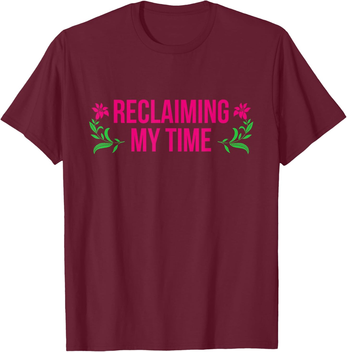 Reclaiming My Time Auntie Maxine Waters Quote Political T-Shirt - T-Shirt | Maroon