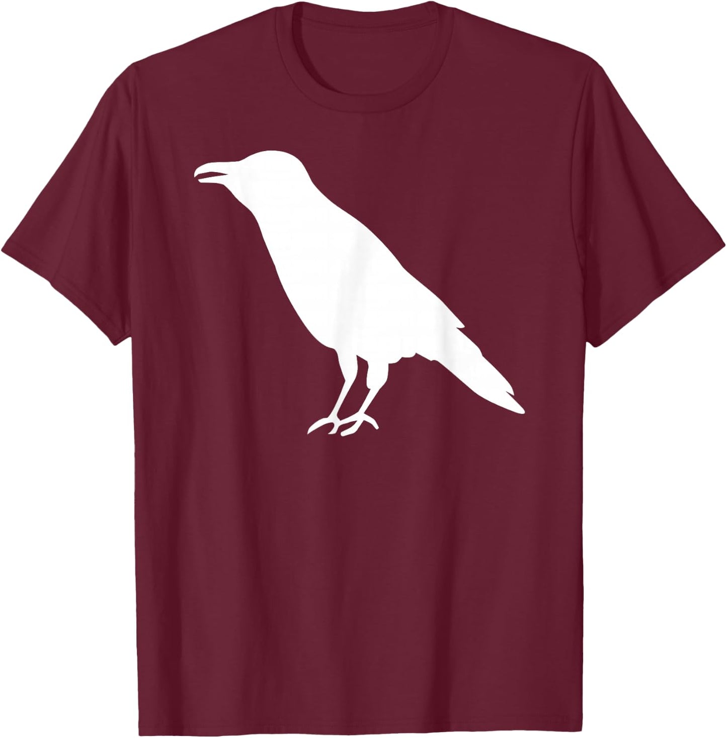 Crow T-Shirt - T-Shirt | Maroon