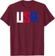 Crystal Dunn Name & Number on Back - USWNT Soccer USA T-Shirt - T-Shirt | Maroon