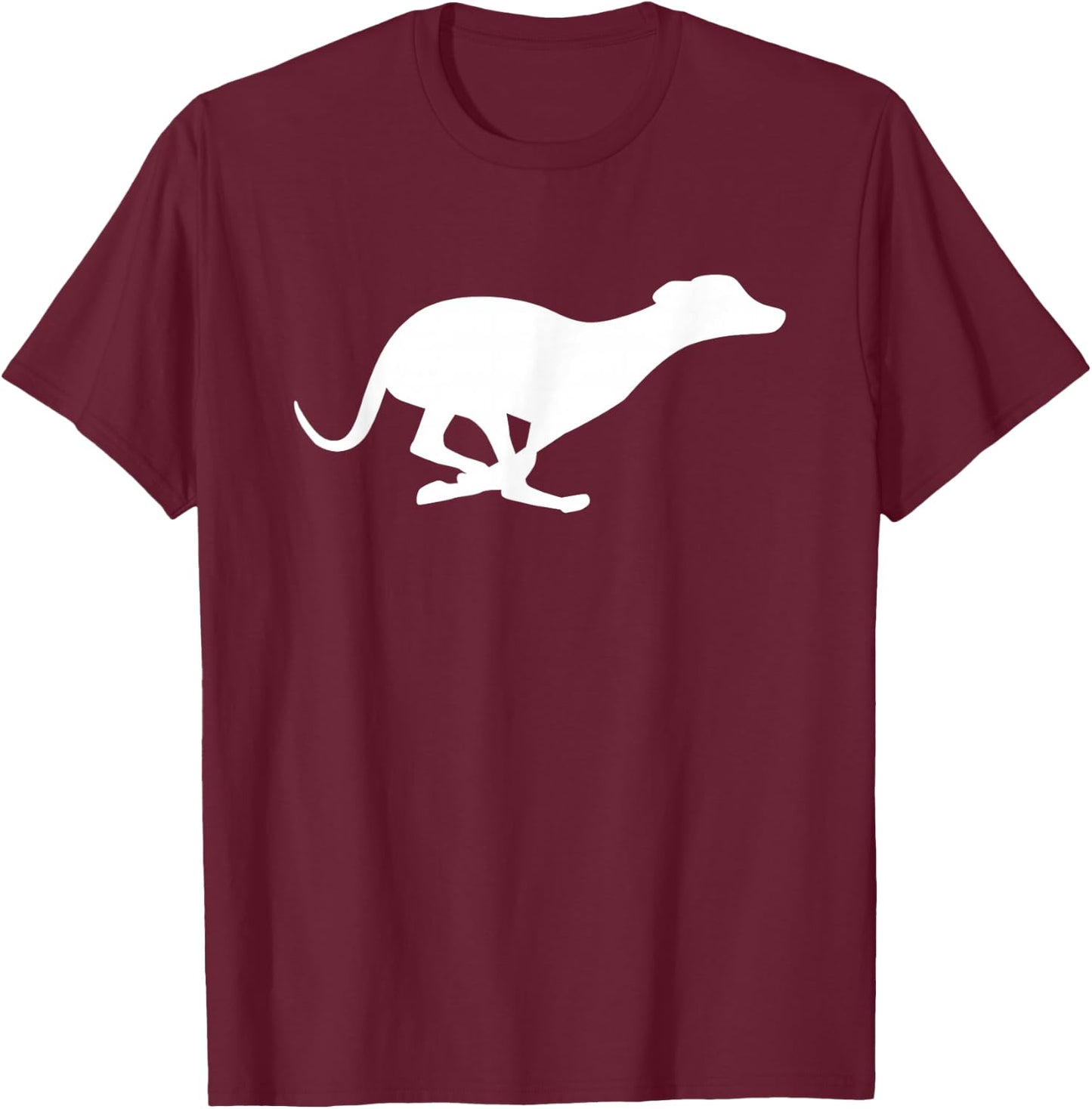 Greyhound racing T-Shirt - T-Shirt | Maroon
