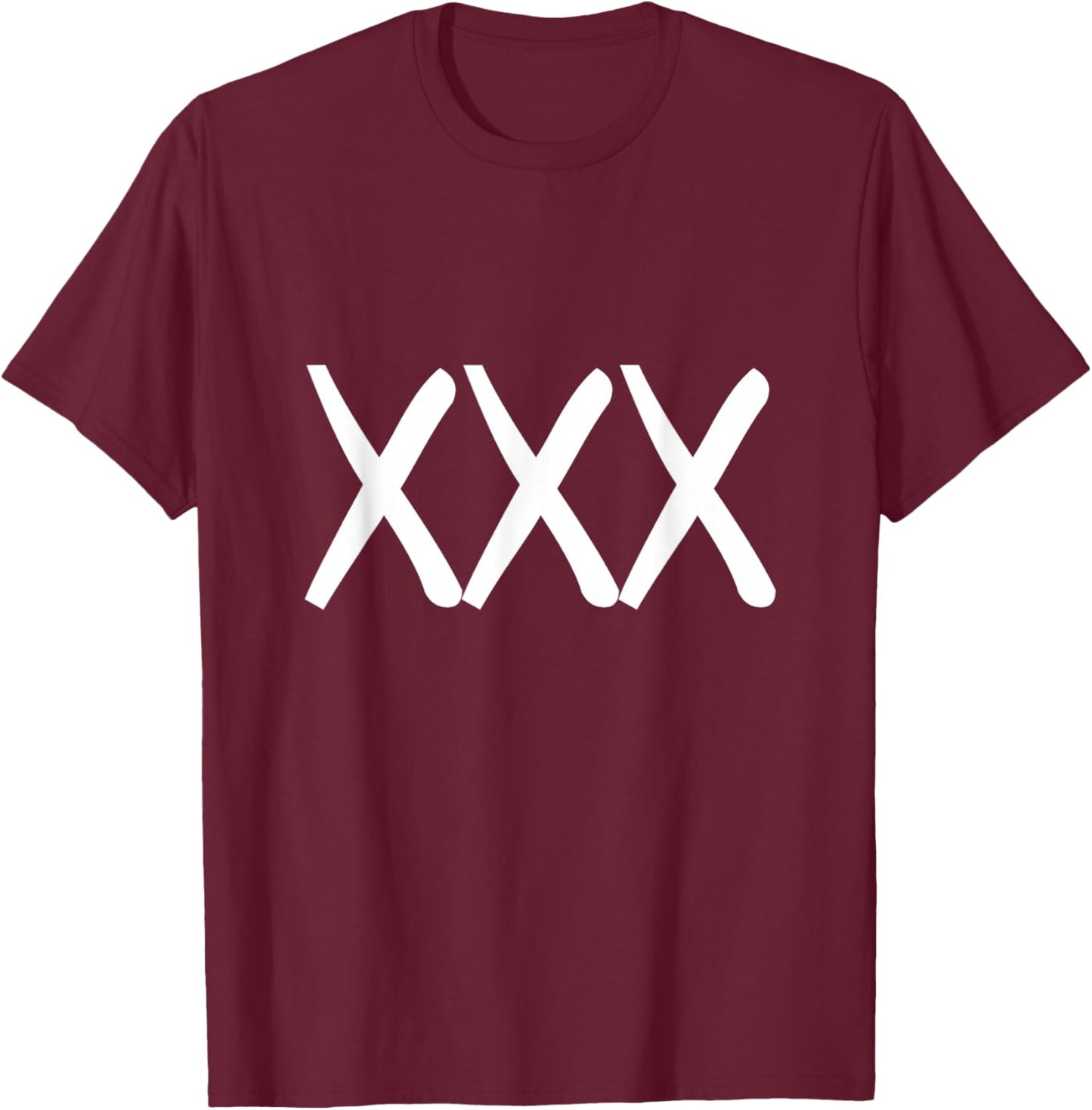 XXX T-Shirt - T-Shirt | Maroon