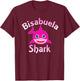 Bisabuela Shark Funny Spanish Great Grandma T-Shirt - T-Shirt | Maroon