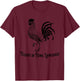 Fluent in Fowl Language Chicken Rooster T-Shirt - T-Shirt | Maroon