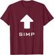 Simp T-Shirt - T-Shirt | Maroon