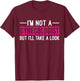 I'm Not A Gynecologist But I'll Take A Look T-Shirt - T-Shirt | Maroon