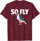 Peregrine Falcon, Bird, Birding for a Birdwatcher T-Shirt - T-Shirt | Maroon