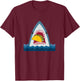 Shark Food Taco Food Design T-Shirt - T-Shirt | Maroon