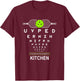 Funny Eyesight Pickleball Joke If You Can Read This Kitchen T-Shirt - T-Shirt | Maroon