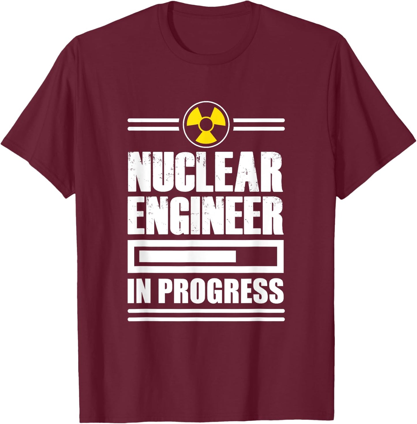 Nuclear Engineer Instruct Engineering Gifts T-Shirt - T-Shirt | Maroon
