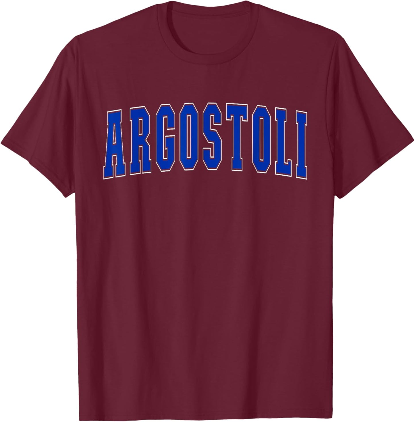 Argostoli Greece Lover Proud Greek Souvenirs Argostoli T-Shirt - T-Shirt | Maroon