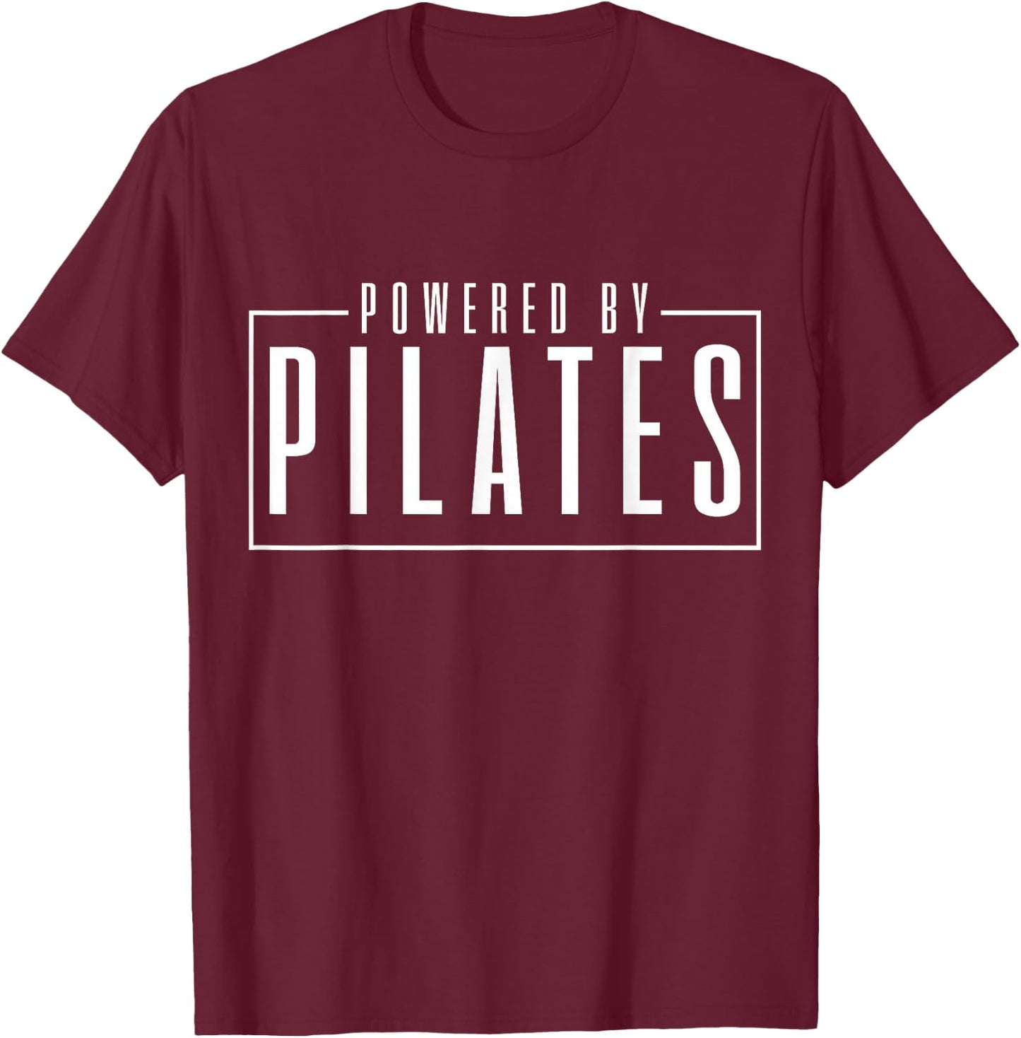 Pilates T-Shirt - T-Shirt | Maroon