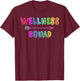 Fitness Gym Crew Health Trainer WELLNESS Coach Squad Tai Chi T-Shirt - T-Shirt | Maroon
