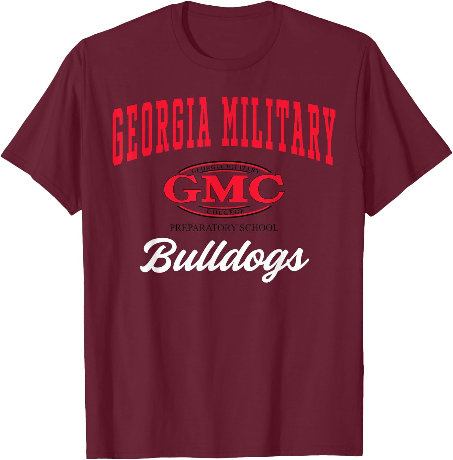 Georgia Military College Prep School Bulldogs C3 T-Shirt - T-Shirt | Maroon