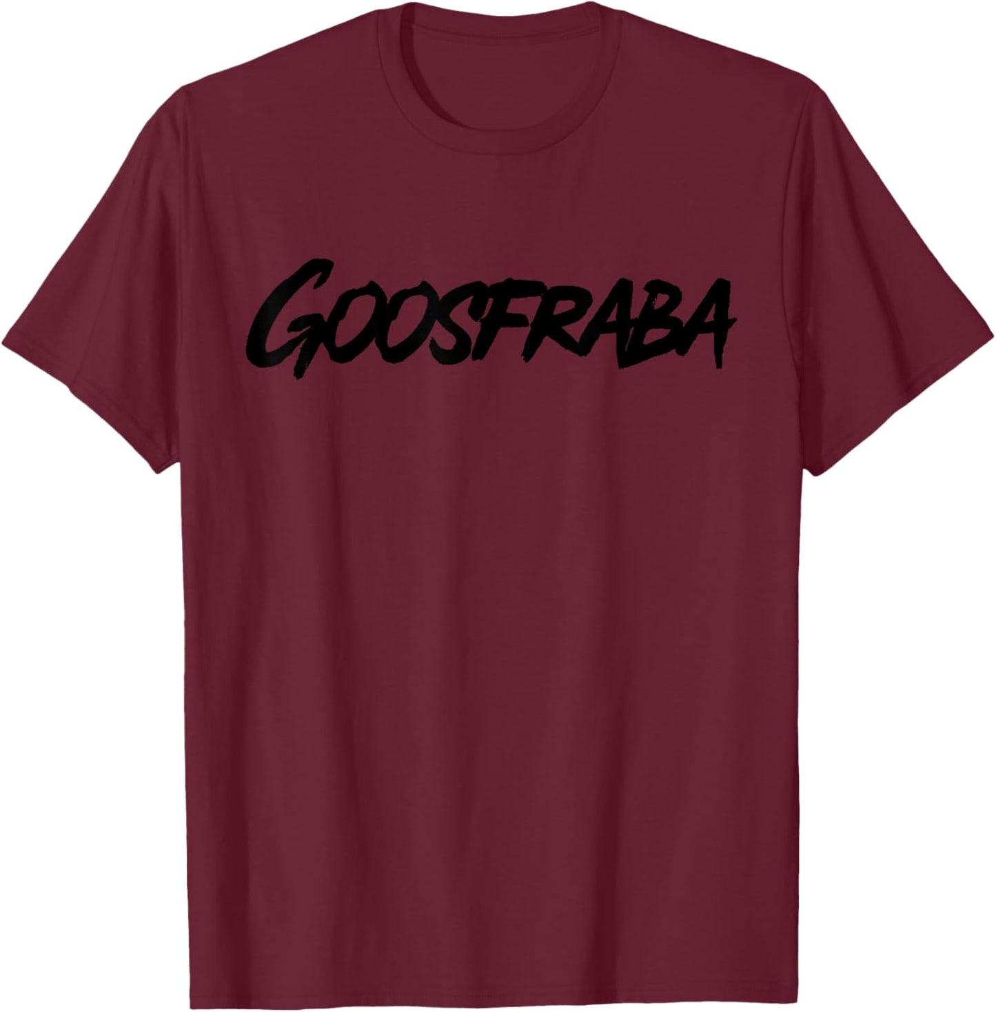 Goosfraba Funny Anger Control T-Shirt - T-Shirt | Maroon