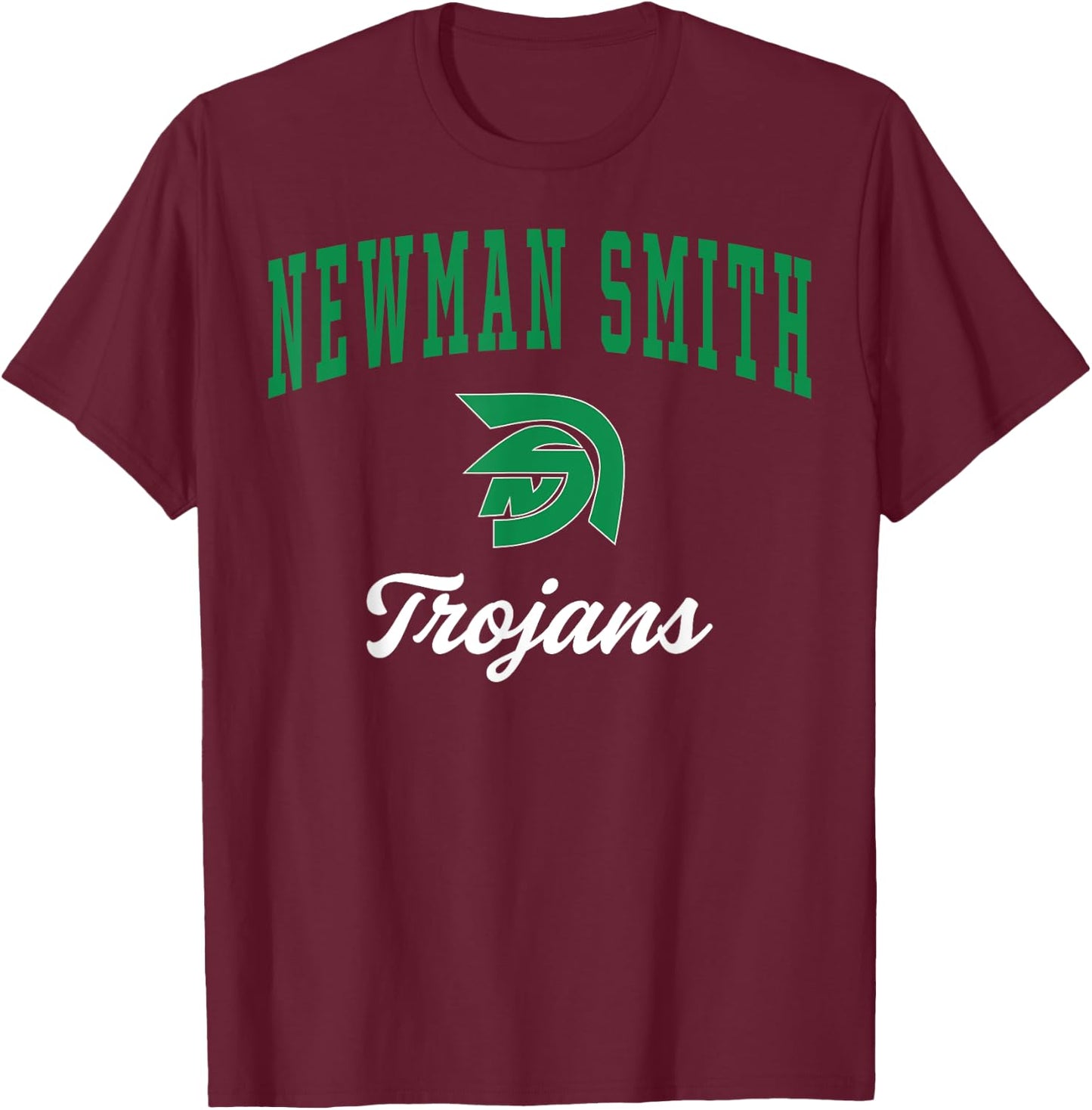 Newman Smith High School Trojans C3 T-Shirt - T-Shirt | Maroon