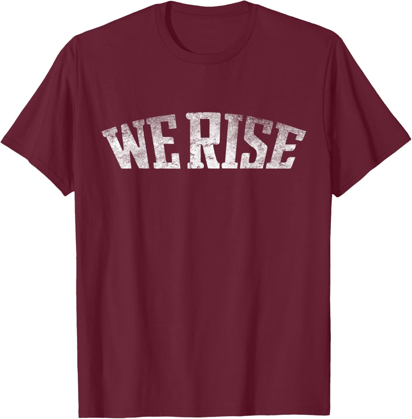 Retro Cory Booker We Rise President 2020 Campaign T-Shirt - T-Shirt | Maroon
