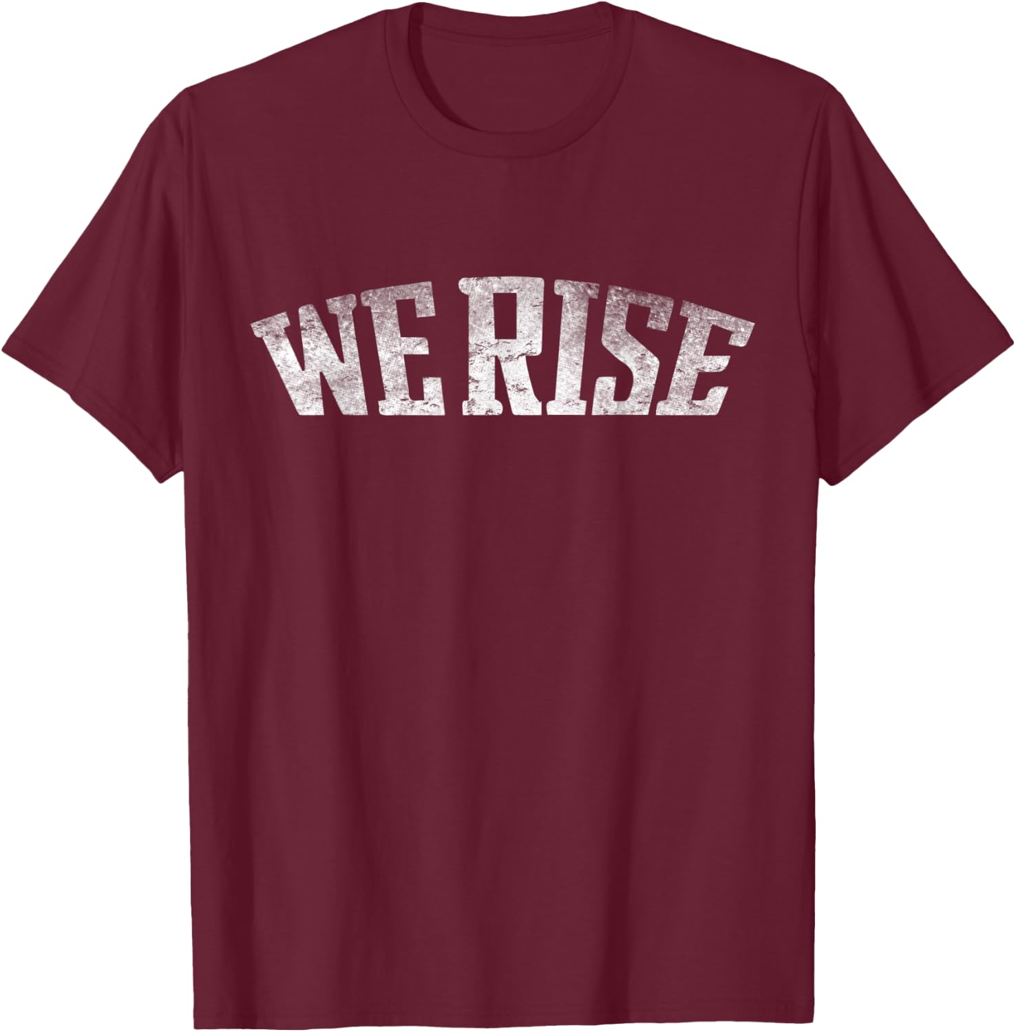 Retro Cory Booker We Rise President 2020 Campaign T-Shirt - T-Shirt | Maroon