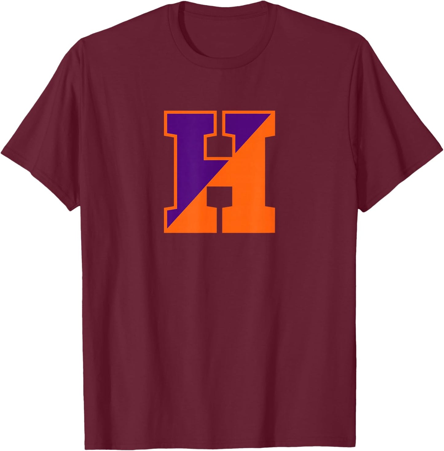 Hobart & William Smith Colleges Hobart H Mark T-Shirt - T-Shirt | Maroon