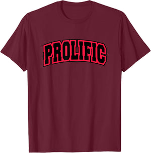 Concrete And Luxury Prolific Infrared T-Shirt - T-Shirt | Maroon
