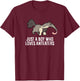 Just a Boy Who Loves Anteaters Anteater Ant Bear T-Shirt - T-Shirt | Maroon