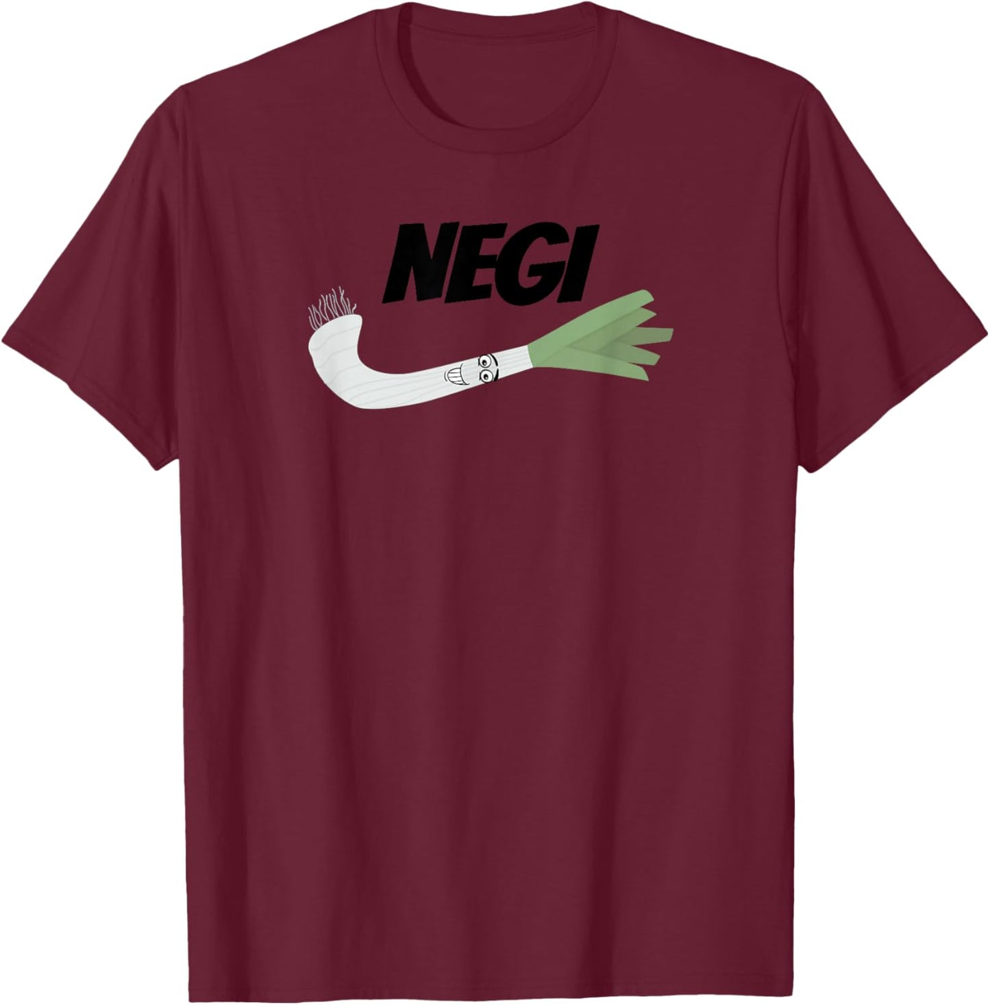 Negi Dry Funny Parody Funny Negi Dry Sports Dry parody negi T-Shirt - T-Shirt | Maroon