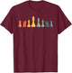 Cool Chess Lover Art Boys Kids Chess Players Novelty Small T-Shirt - T-Shirt | Maroon