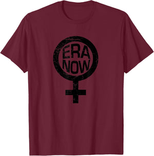 Mabanda superific teez Women's ERA NOW Equal Rights Amendment T-Shirt - T-Shirt | Maroon