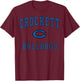 Crockett High School Bulldogs C1 T-Shirt - T-Shirt | Maroon