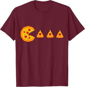 Happy Pi Day Pie Pizza For Pi Day 3.14 Math Teacher Kid Girl T-Shirt - T-Shirt | Maroon