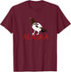 Willow Ptarmigan Alaska State Bird Souvenir Style T-Shirt - T-Shirt | Maroon